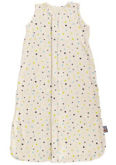 Kaarsgaren Celoroční merino spací pytel 100 cm bio puntíky