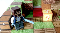 Toybit Magnetická stavebnice Minecraft Special Lucky block s postavičkou 101ks