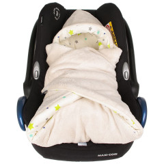 Kaarsgaren Zimní bio zavinovačka Wellsoft moka – hvězdičky