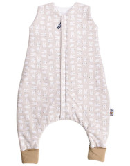 Kaarsgaren Spací pytel s nožičkami 100 cm béžová zajíc