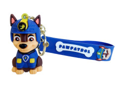 Bagito Dětská klíčenka Tlapková patrola Chase s poutkem a karabinou