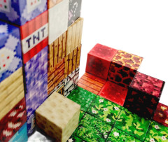 Toybit Magnetická stavebnice Minecraft Special blocks 102ks