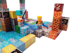 Toybit Magnetická stavebnice Minecraft Special blocks 202ks