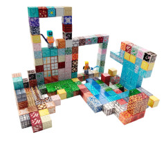 Toybit Magnetická stavebnice Minecraft Special blocks 202ks