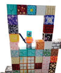 Toybit Magnetická stavebnice Minecraft Special blocks 202ks