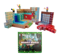 Toybit Magnetická stavebnice Minecraft Special blocks 303ks