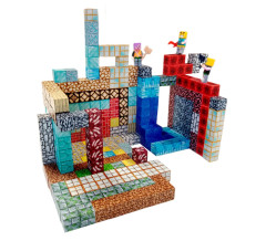 Toybit Magnetická stavebnice Minecraft Special blocks 303ks