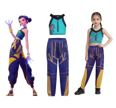 FunCo Dětský kostým Demon Hunters K-pop Zoey 122-134 L