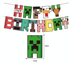 FunCo Velká narozeninová sada Minecraft Pixel 49ks