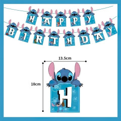 FunCo Velká narozeninová sada Lilo a Stitch 46ks
