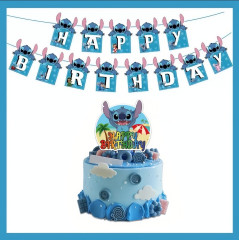 FunCo Velká narozeninová sada Lilo a Stitch 46ks