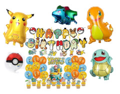 FunCo Maxi narozeninová sada Pokémon 65ks