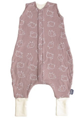 Kaarsgaren Merino spací pytel 100 cm hnědé ovečky nohavice