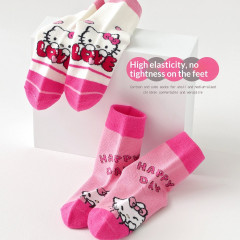 Snugs Dětské ponožky Hello Kitty PINK 2-5 let 5 párů