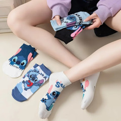 Snugs Dětské ponožky Stitch 5-8 let 5 párů