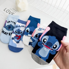 Snugs Dětské ponožky Stitch 5-8 let 5 párů