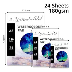 Kolorits Malířský akvarelový blok Aqua - 180g 24 listů A3