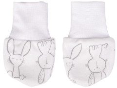 Kaarsgaren Rukavičky bavlna 3 až 6 měsíců zajíc