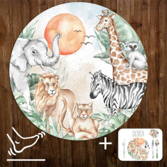 Inspio Dětská hrací podložka - SAFARI