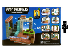 Toybit Minecraft Magnetická stavebnice XL Diamond TNT Redstone 184ks