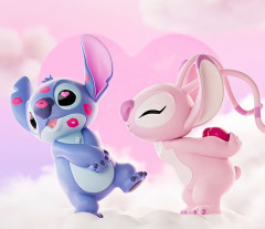 Toybit Sada figurek Lilo a Stitch se stojanem