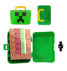 Toybit Magnetická stavebnice Minecraft Creeper box 98ks