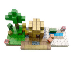 Toybit Magnetická stavebnice Minecraft Block World TNT building 198ks