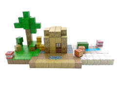 Toybit Magnetická stavebnice Minecraft Block World TNT building 198ks