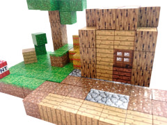 Toybit Magnetická stavebnice Minecraft Block World TNT building 198ks