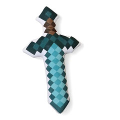Toybit Plyšový polštář Minecraft diamantový meč 60cm