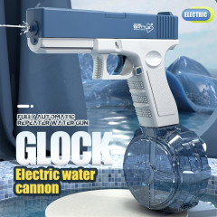 Toybit Automatická vodní pistole Glock se zásobníky modrá