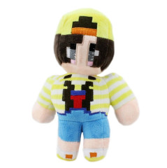 Toybit Plyšová hračka Minecraft Steve skin ocelot 19cm