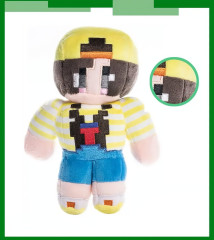 Toybit Plyšová hračka Minecraft Steve skin ocelot 19cm