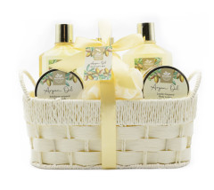 BCS Bodycare Dárkový koš pro ženy Luxury Bath Argan oil 7v1