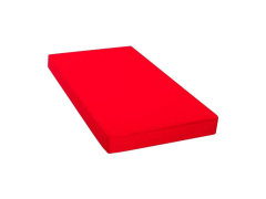Kaarsgaren 2v1 Červené prostěradlo a chránič matrace 70x140cm