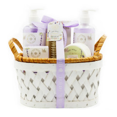 BCS Bodycare Dárkový koš pro ženy Elegant Gift set Lily and iris 7v1