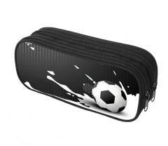 Toybit Školní dvoukomorový penál Fotbal