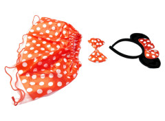 Toybit Dětský kostýmek Myška Minnie s motýlkem 3v1
