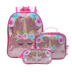 Toybit Dětský školní set Unicorn 3v1