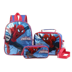 Toybit Dětský školní set Spiderman 3v1
