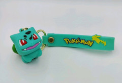 Bagito Dětská klíčenka Pokémon Bulbasaur s poutkem a karabinou