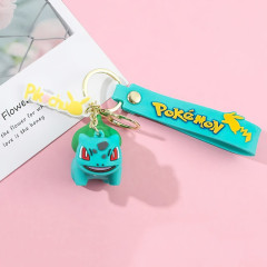 Bagito Dětská klíčenka Pokémon Bulbasaur s poutkem a karabinou