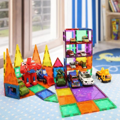 Toybit Magnetická 3D stavebnice Buildings 45ks