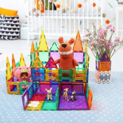 Toybit Magnetická 3D stavebnice Buildings 45ks