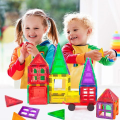 Toybit Magnetická 3D stavebnice Buildings 45ks