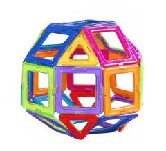 Toybit Magnetická 3D stavebnice Circle s kolotočem 74ks