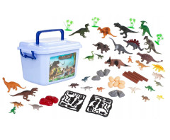 Toybit Sada figurek Dinosauři s doplňky v boxu 54ks