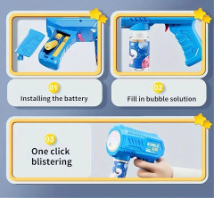 bHome Automatická pistole na bubliny Bubble s náplní