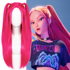 Toybit Dětská paruka Demon Hunters K-pop Mira růžová