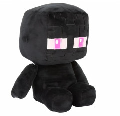 Toybit Plyšová hračka Minecraft Enderman Pixel maxi 25cm